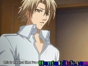 Sexy anime gay lover makes out and sex affair